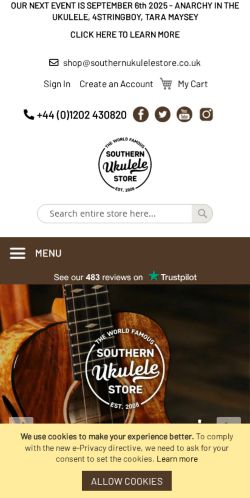 Mobile page screenshot