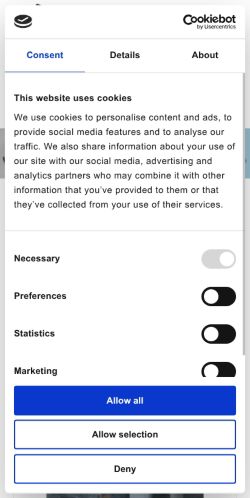 Mobile page screenshot