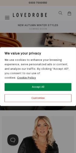 Mobile page screenshot