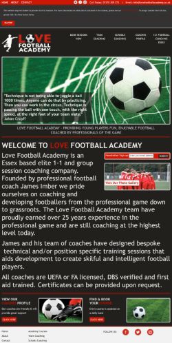 Mobile page screenshot