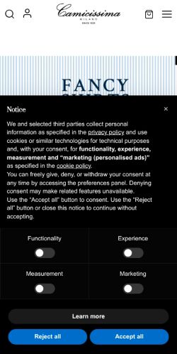 Mobile page screenshot