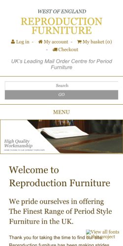 Mobile page screenshot