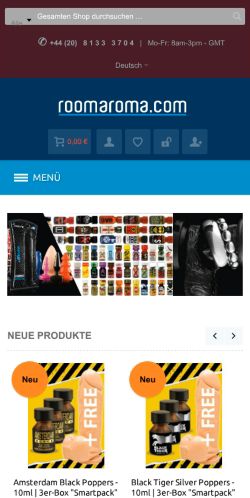 Mobile page screenshot