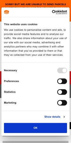 Mobile page screenshot