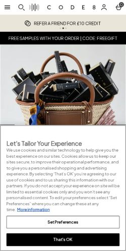 Mobile page screenshot