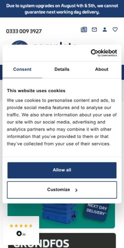 Mobile page screenshot