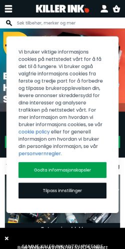 Mobile page screenshot