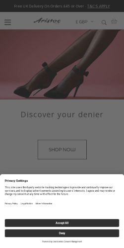 Mobile page screenshot