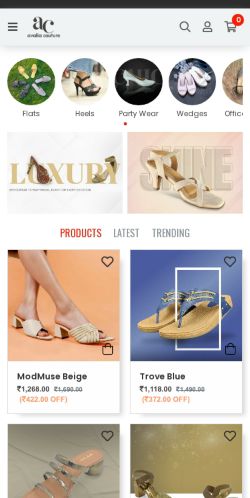 Mobile page screenshot