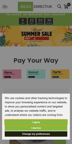 Mobile page screenshot
