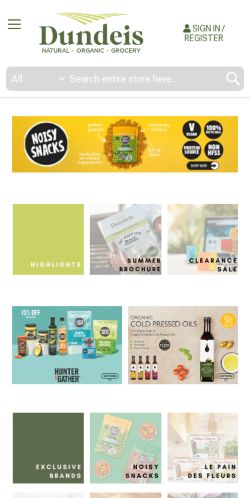 Mobile page screenshot