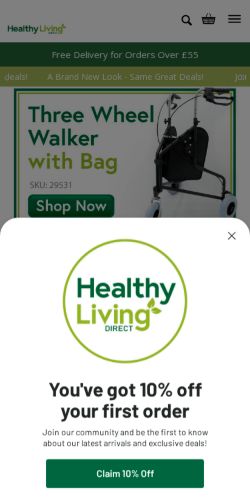 Mobile page screenshot