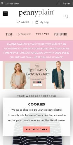 Mobile page screenshot