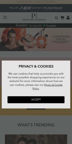 Mobile page screenshot