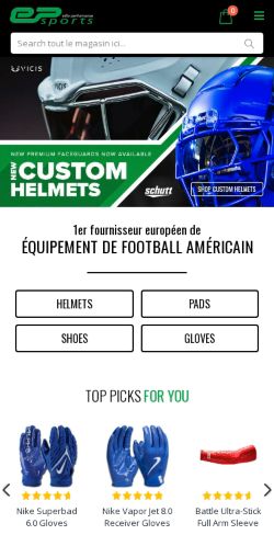 Mobile page screenshot