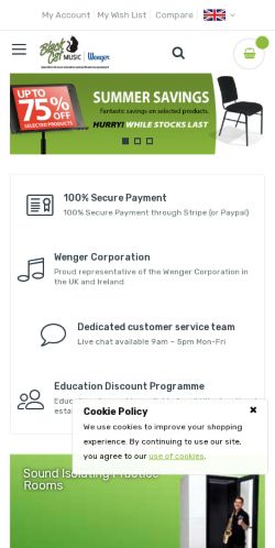 Mobile page screenshot