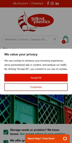 Mobile page screenshot