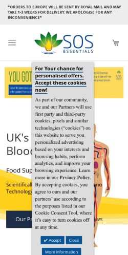 Mobile page screenshot