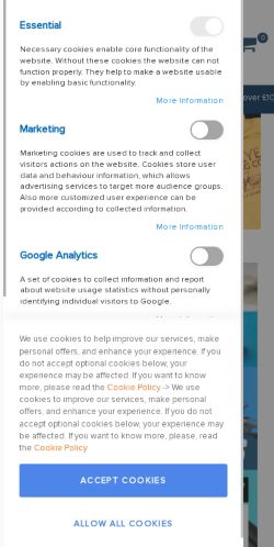Mobile page screenshot