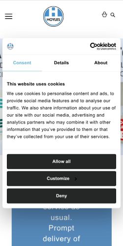 Mobile page screenshot