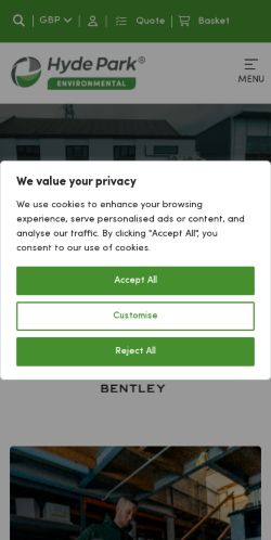 Mobile page screenshot