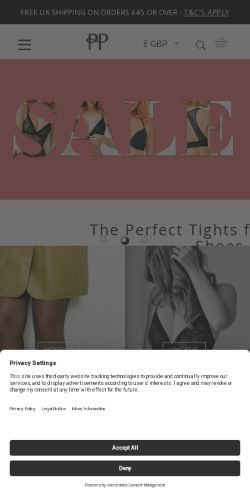 Mobile page screenshot