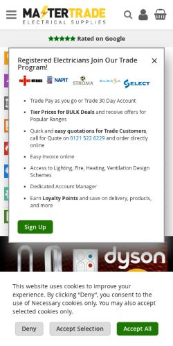 Mobile page screenshot