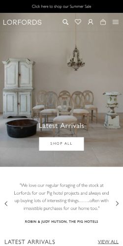 Mobile page screenshot