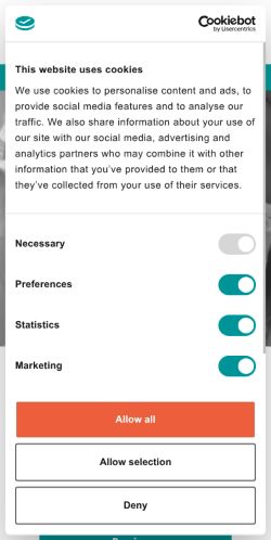 Mobile page screenshot
