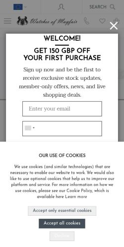 Mobile page screenshot