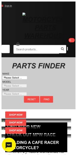 Mobile page screenshot