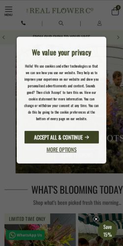 Mobile page screenshot