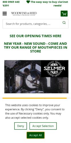 Mobile page screenshot