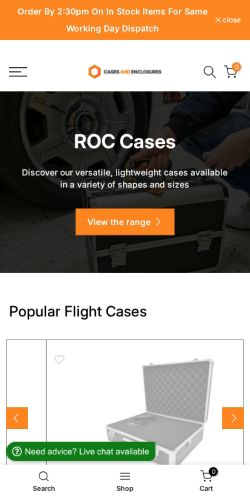 Mobile page screenshot