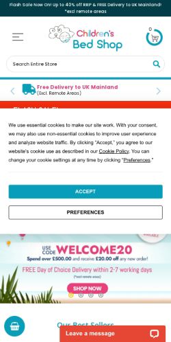 Mobile page screenshot