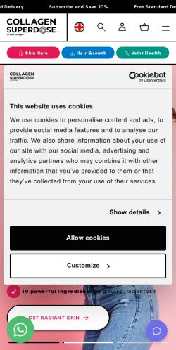 Mobile page screenshot