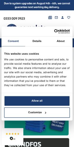 Mobile page screenshot