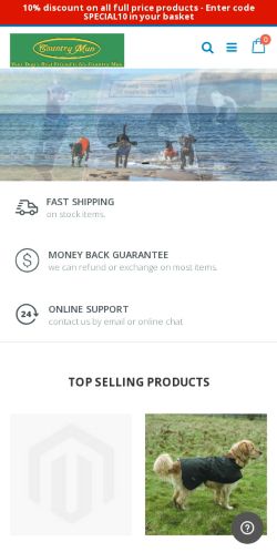 Mobile page screenshot