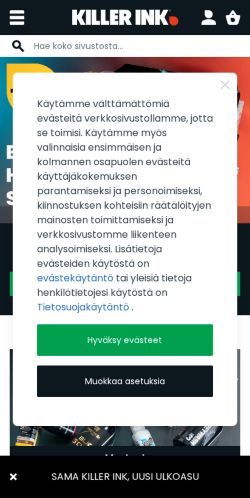 Mobile page screenshot