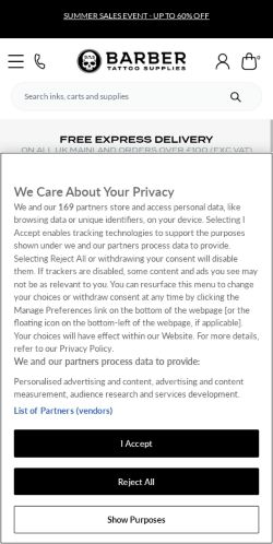 Mobile page screenshot