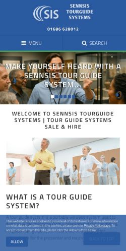 Mobile page screenshot