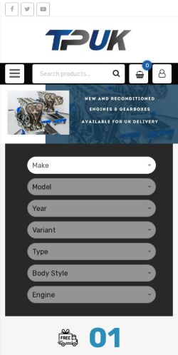 Mobile page screenshot