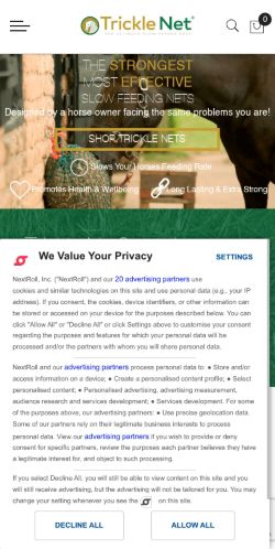 Mobile page screenshot
