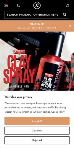 Mobile page screenshot