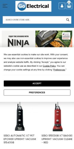 Mobile page screenshot