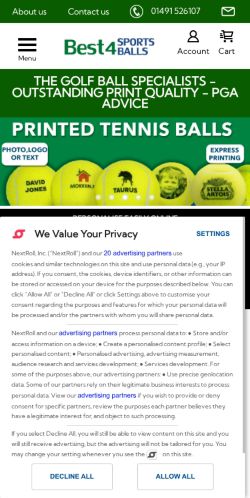 Mobile page screenshot