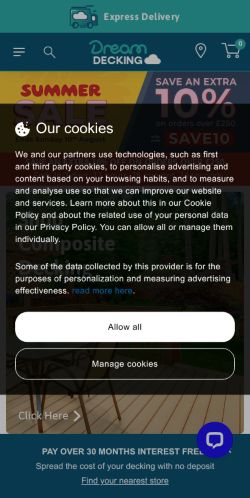 Mobile page screenshot