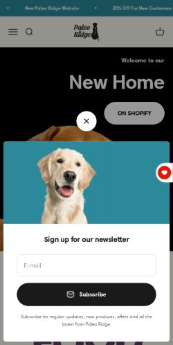 Mobile page screenshot