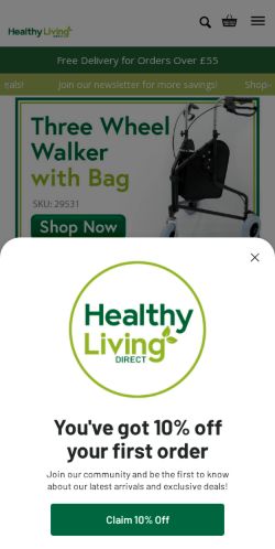 Mobile page screenshot