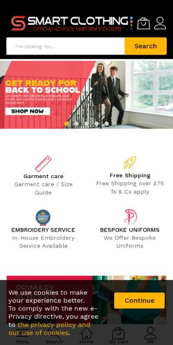 Mobile page screenshot